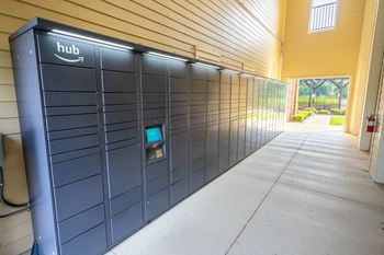 Amazon package lockers